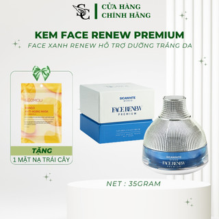 Kem face xanh - face renew sica white dưỡng trắng chống lão hoá tặng 1 mặt nạ