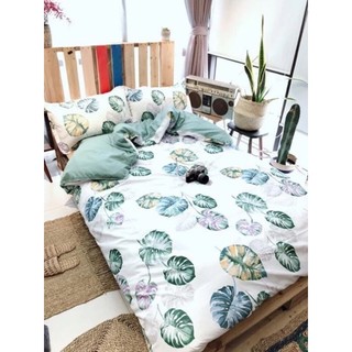 Bộ chăn ga gối Cotton poly mẫu Hoa nhí (nhiều mẫu lựa chọn)