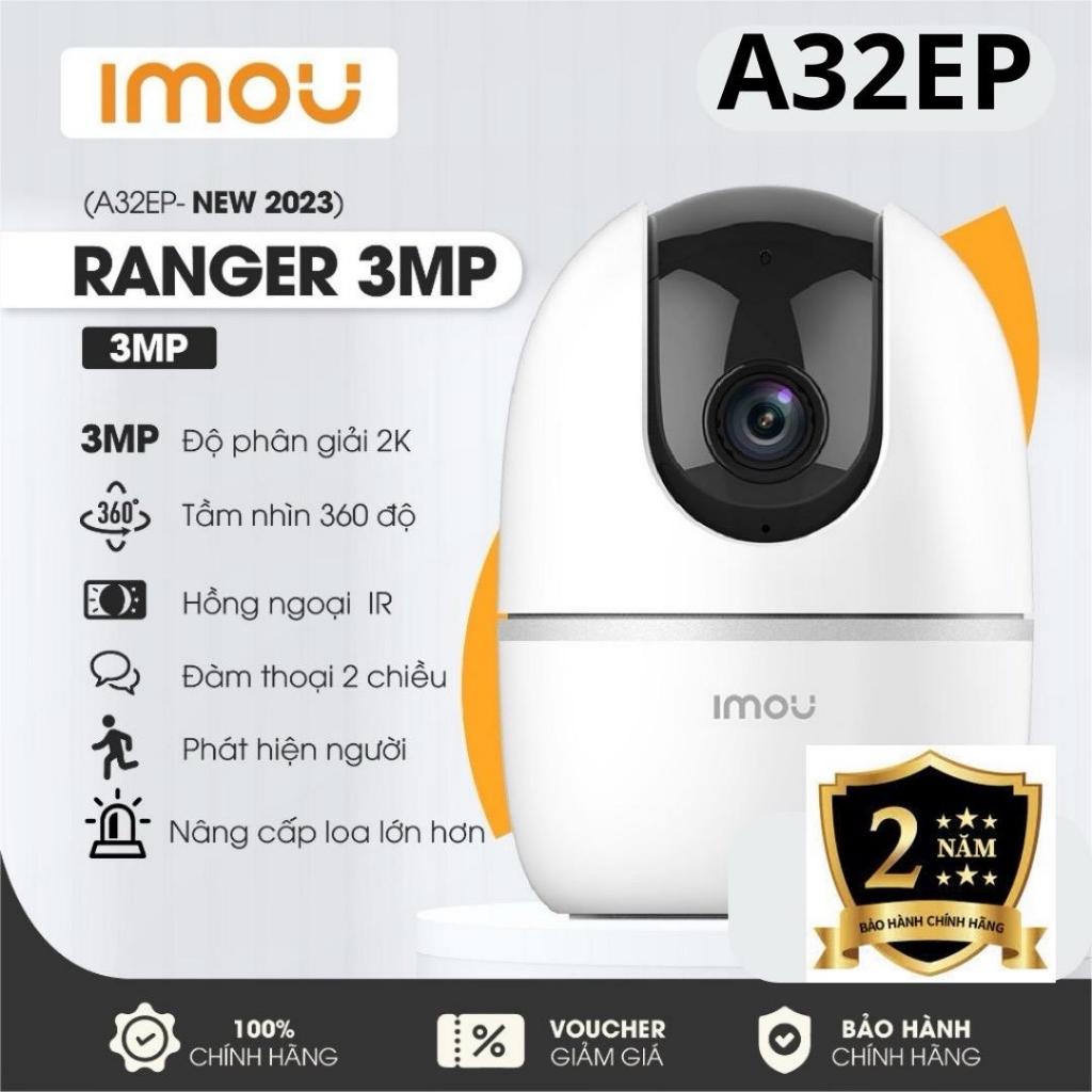 Camera Imou A32EP full 3MP độ phân giải 2K kết nối không dây