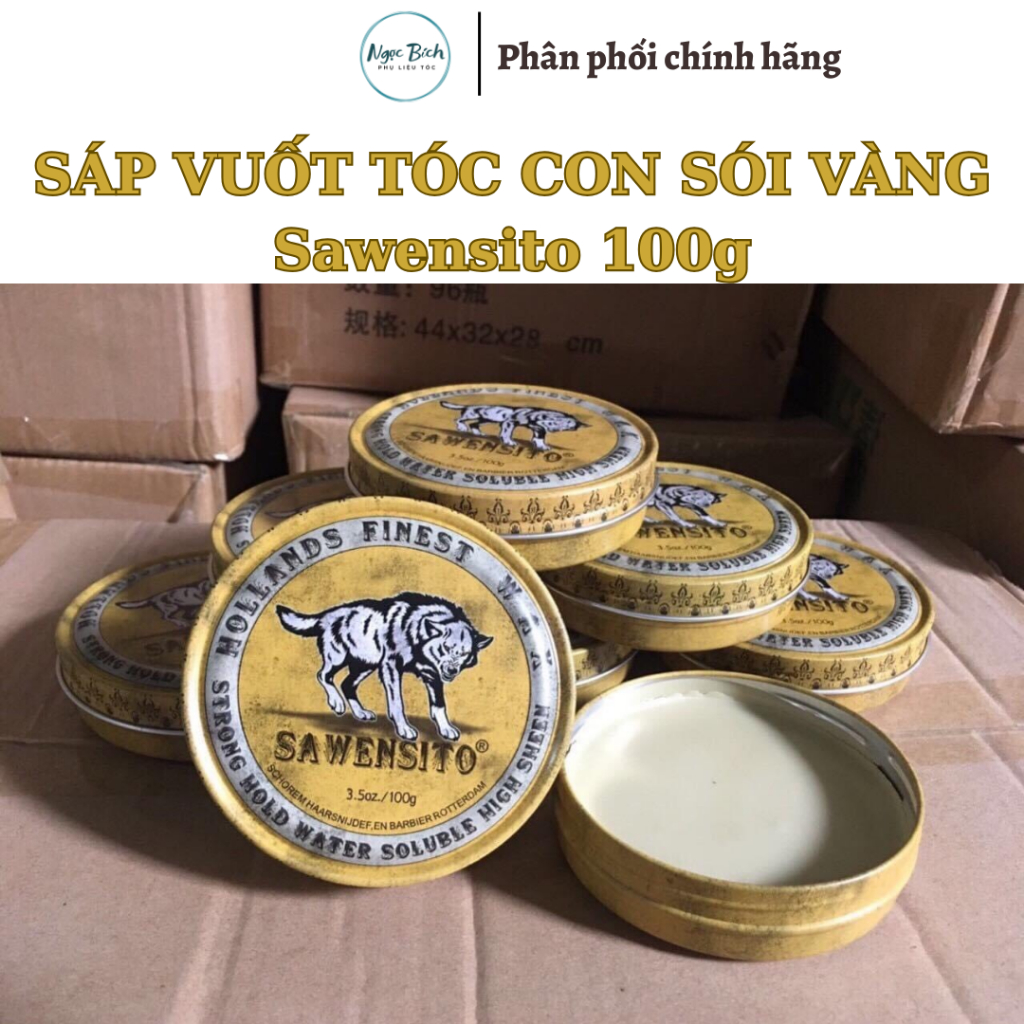 SÁP VUỐT TÓC TẠO KIỂU TÓC NAM SAWENSITO ( Con sói Vàng)