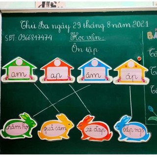 Thỏ tìm nhà , Ong tìm hoa, giáo cụ dạy học, đồ dùng dạy học