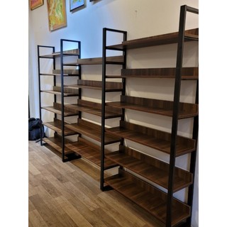 Kệ tủ trưng bày trang trí sản phẩm siêu thị mỹ phẩm sách 5 tầng nhiều kích thước cao cấp bền đẹp
