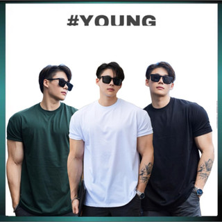 Áo thun basic form body rộng eo - chất liệu cotton - thoáng mát - nam tính