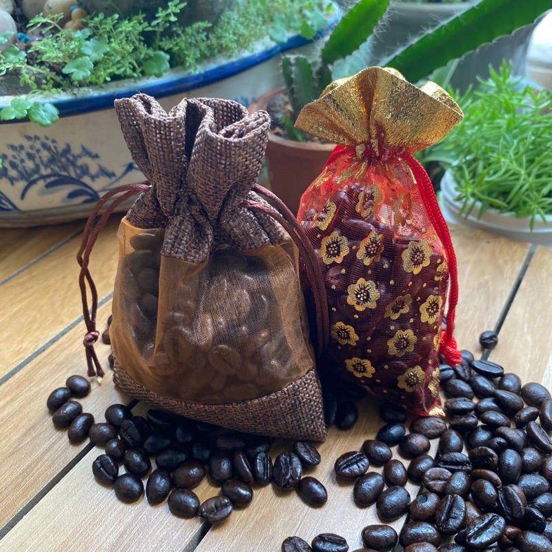 Túi thơm cafe 30g 50g hạt rang nguyên chất hương tự nhiên dễ chịu, khử mùi hút ẩm cho ô tô tủ đồ văn phòng