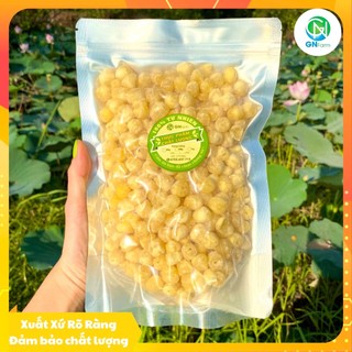 Mứt hạt sen huế ít đường mứt hạt sen thơm ngon dẻo bùi chuẩn vị huế loại đặc biệt - túi 1kg