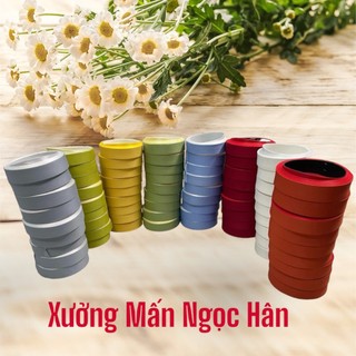 Khăn đóng - mấn xếp nam trơn nhiều màu vải tây thi