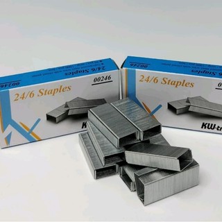 Hộp ghim bấm trung 24/6 kw-trio - đinh 24/6 staples 00246