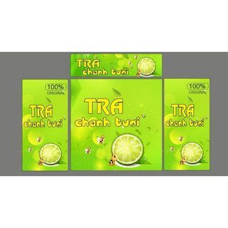 Quầy trà chanh tươi gấp gọn, trà chanh túi zip