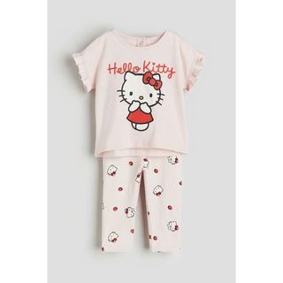 Set bộ quần áo bé gái HM Auth
