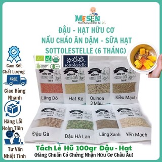 Hạt dinh dưỡng hữu cơ nhập khẩu cho bé ăn dặm, hạt dinh dưỡng nấu cháo ăn dặm - sữa hạt