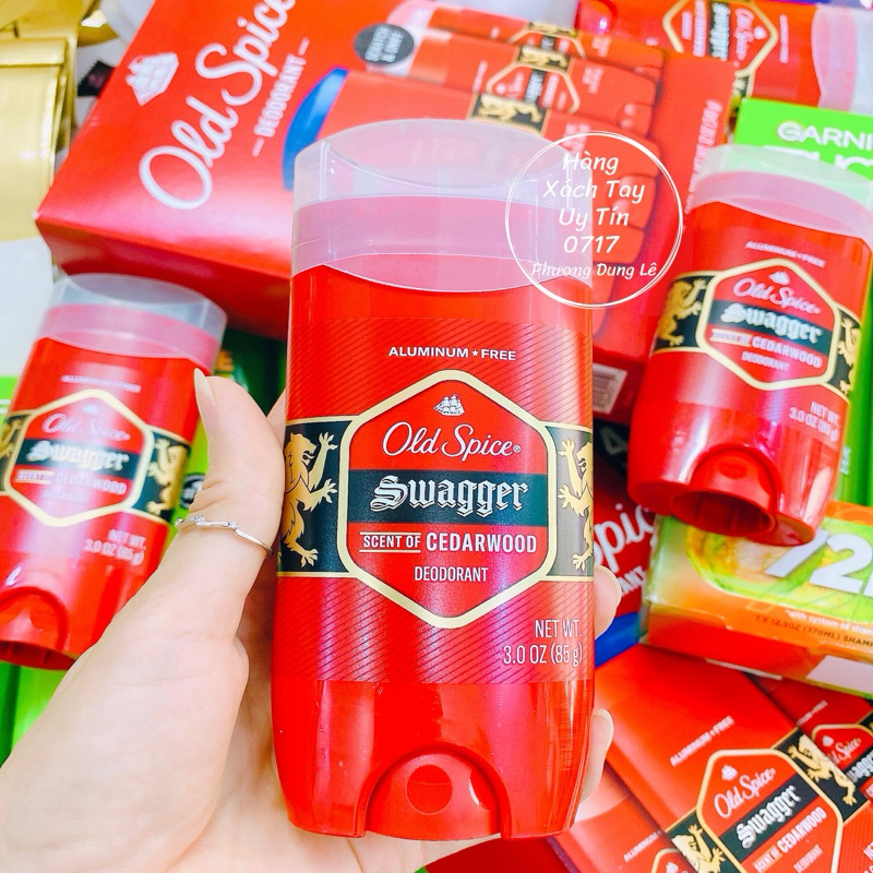 Lăn khử mùi Old Spice Swagger Scent of Cedarwood deodorant lăn nách oldspice chuẩn Mỹ 85g