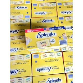 Đường ăn kiêng splenda no calories sweetener 1000 gói - date 2026