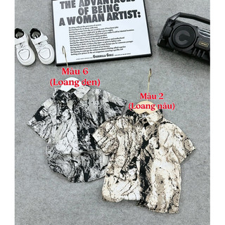 ÁO SƠ MI - chất lụa tơ 3D mềm mát cho bé yêu ❤️
