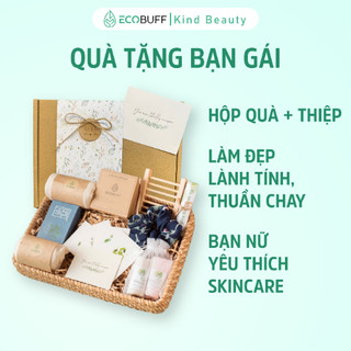 Set quà tặng bạn gái Ecobuff Giftset - hộp quà với các sản phẩm thiên nhiên tặng sinh nhật, Valentine, 8/3, 20/10