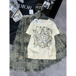 Áo phông hoạ tiết sao Di.or siu cấp