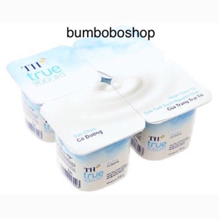 lốc 4 hũ sữa chua ăn TH truemilk có đường/ít đường/ko đường/nha đam