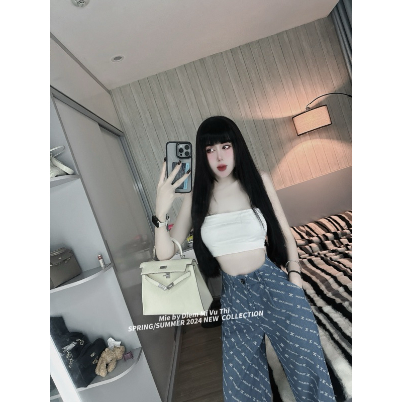 SET ÁO MIX QUẦN XUÔNG CELINE KÈM ẢNH THẬT