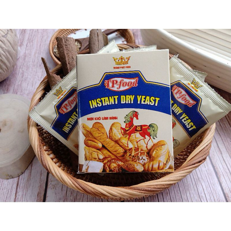 Men nở, men khô instant mauripan