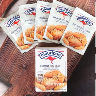 Men nở, men khô instant mauripan