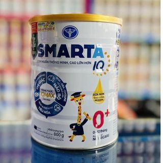 Sữa Bột Nutricare Smarta IQ 0+ 1+ 2+. Date trên 18 tháng.