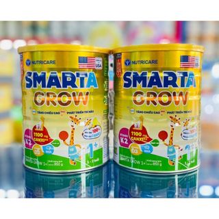 Sữa SmartaGrow 0+ 1+ 2+ - Dinh Dưỡng Phát Triển Chiều Cao Trí Não Cho Bé