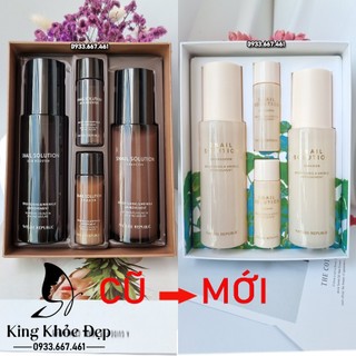 Bộ Dưỡng Da Nature Republic Snail Solution Set