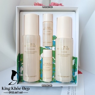 Bộ Dưỡng Da Nature Republic Snail Solution Set