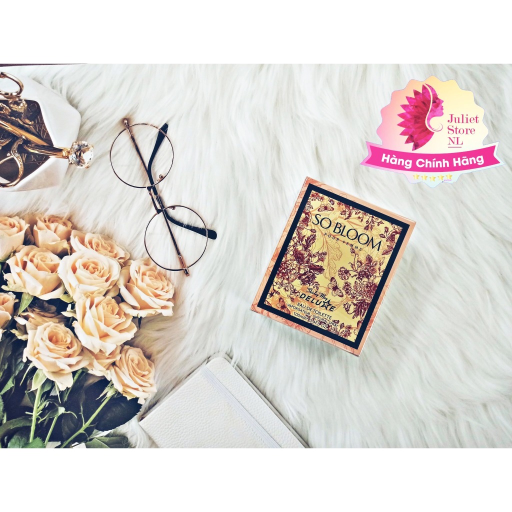 [CHÍNH HÃNG] Nước Hoa Cao Cấp Nữ Nhập DUBAI Shirley May Deluxe So Bloom Eau De Toilette Pour Femme - 100ml Vị Trái Cây 2