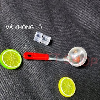 Vá múc thạch, trân châu can nhựa
