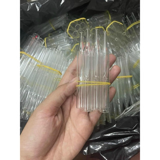 Combo 100 ống hút mụn thủy tinh