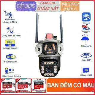Camera ngoài trời Yoosee Ptz 3mắt 39led 10.0Mpx room 12x, quay quét 360, góc rộng, có màu ban đêm