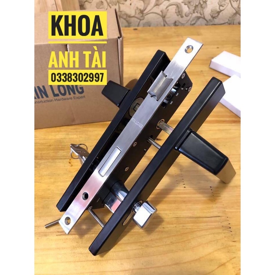 Khóa tay gạt cửa nhôm hệ 55, hệ viêt pháp, hệ 700, hệ 1000, sắt hộp 3x6, sắt hộp 4x8 kinlong hàng đẹp