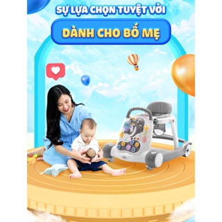 Xe tập đi Chilux Walk G thiết kế không góc cạnh gấp gọn dễ dàng