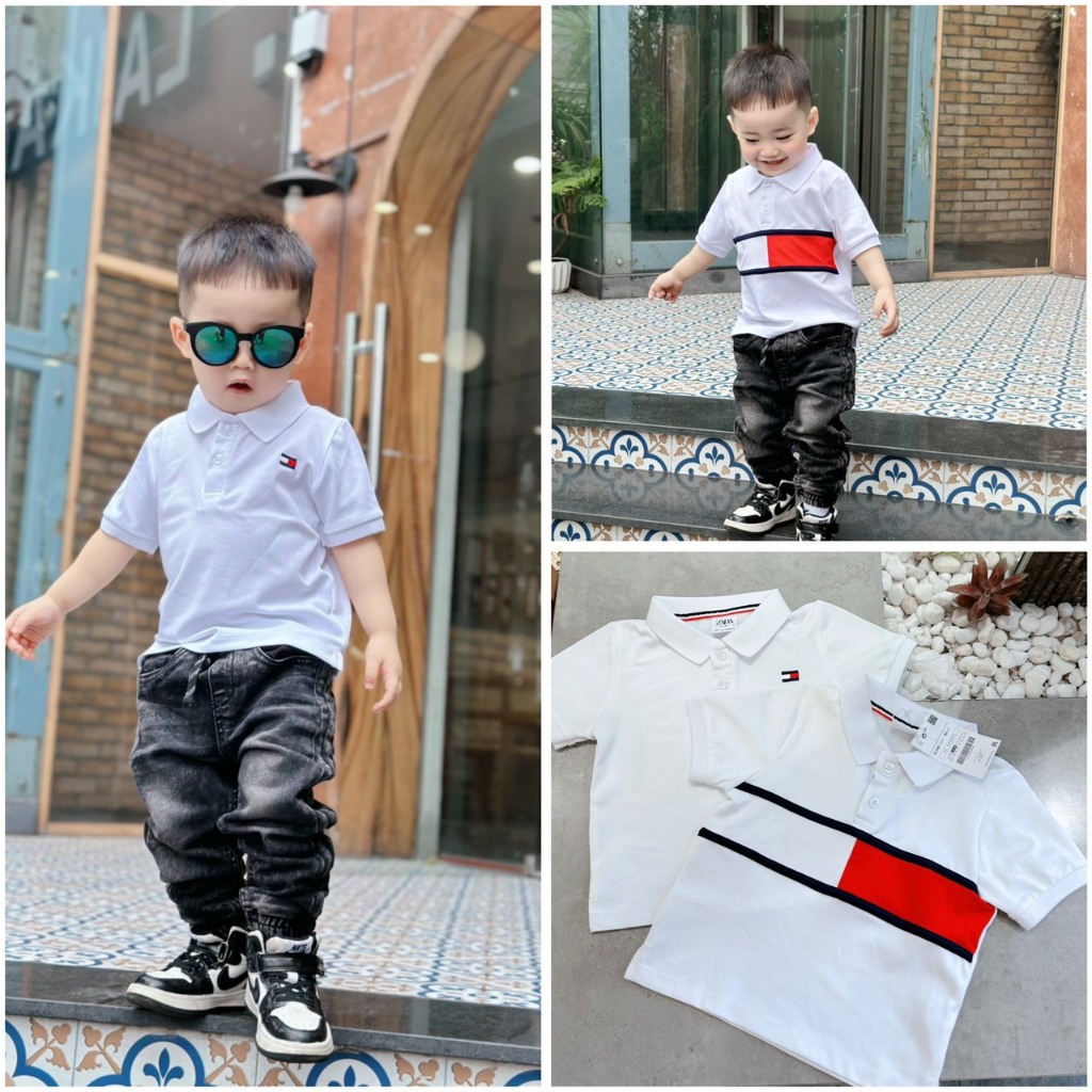 ❤️❤️❤️Combo 2 áo polo trẻ em VNXK