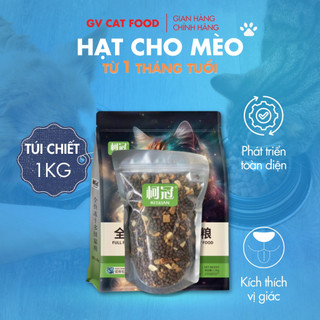 GV Cat Food Hạt Thức Ăn Dành Cho Mèo Siêu Dinh Dưỡng - Túi Chiết 1kg