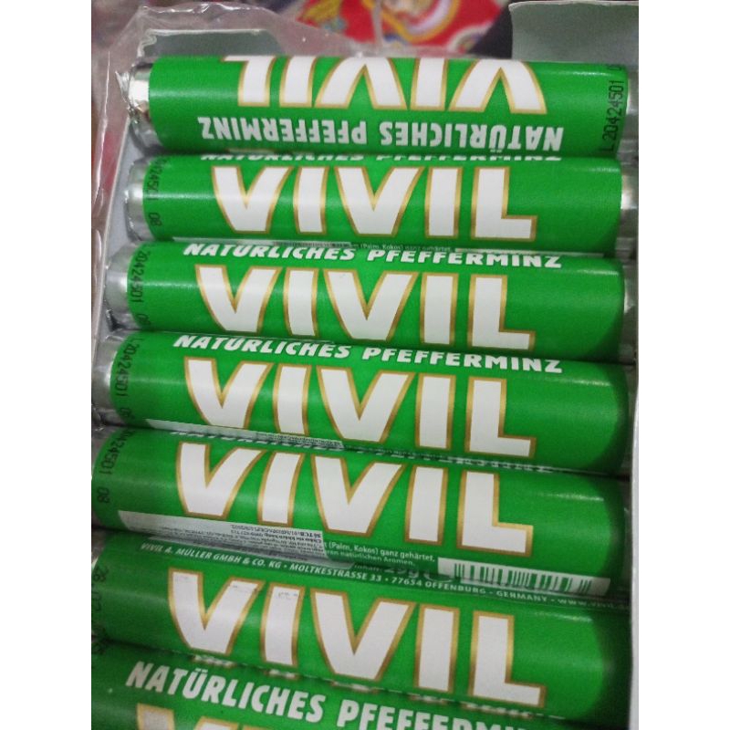 Kẹo ngậm vị bạc hà VIVIL