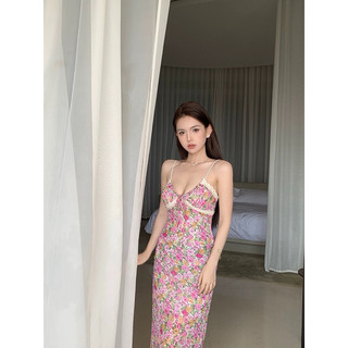 Váy hoa nhí tiểu thư mùa hè