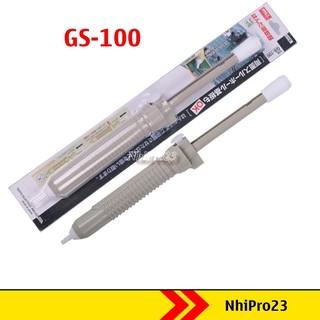 Súng hút thiếc, hút chì, hút bụi hàn goot gs-100 nhật