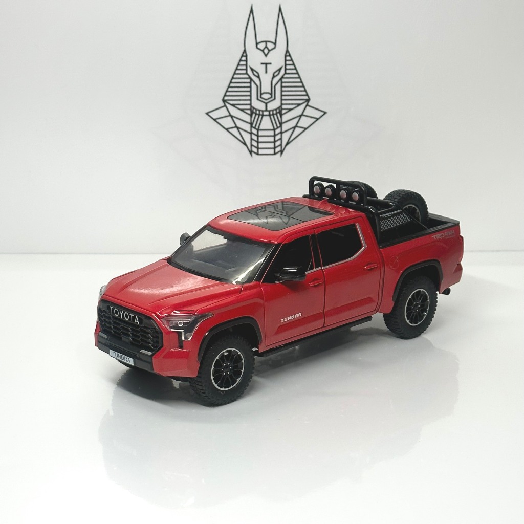 Mô Hình Xe Ôtô Kim Loại 1/24 Siêu Xe TOYOTA TUNDRA Dùng Để Trưng Bày Bàn Làm Việc