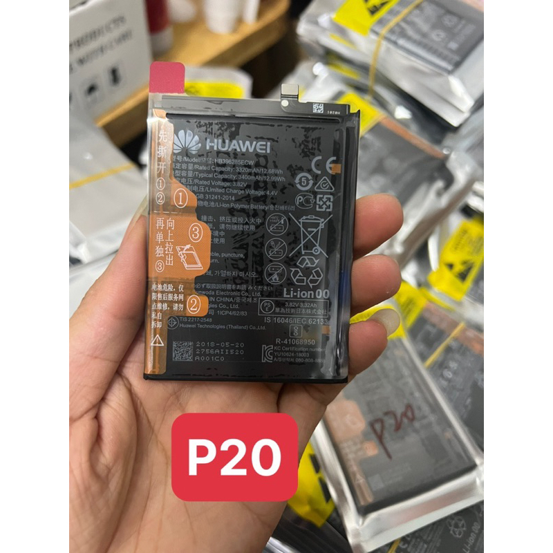 Pin Huawei P20 zin hãng