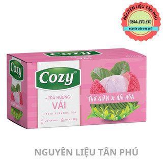 Trà Cozy Vải túi lọc