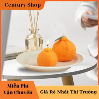 Nến Thơm Hình Quả Cam Hương Thơm Nhẹ Nhàng Trang Trí , Làm Quà Tặng Century Shop