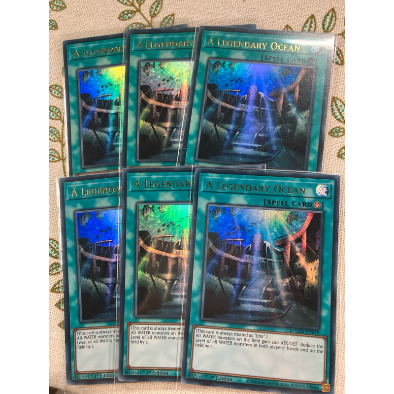 [LiLy_Yugioh] Lá bài A Legendary Ocean - MAMA-EN079 - Ultra Rare 1st Edition