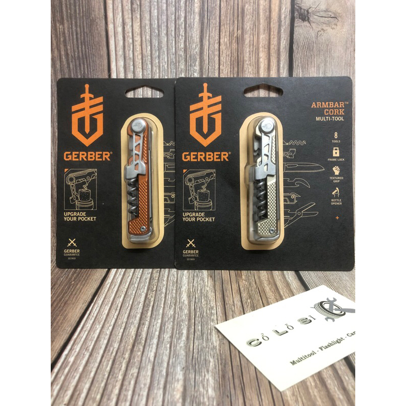 GERBER ARMBAR CORK DỤNG CỤ ĐA NĂNG [Hàng chuẩn, nhậpUS]