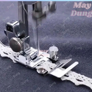 chân vịt may ép viền vải co dãn