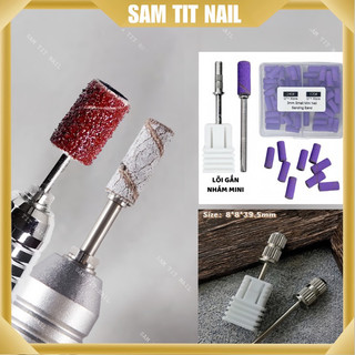 Lõi đầu mài giấy nhám mini và truyền thống - Đầu mài giấy (túi 50 viên)