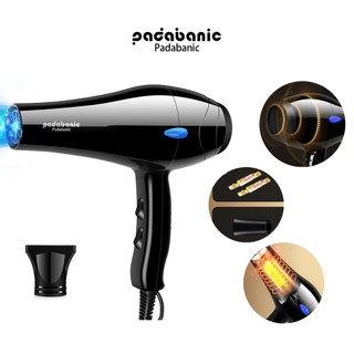 Máy sấy tóc padabanic 9999z hair dryer anh sáng xanh công suất cao sấy nhanh khô
