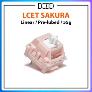 Switch LCET Sakura 3 PIN Linear 55g công tắc bàn phím Switch LCET Sakura DoDo Gear