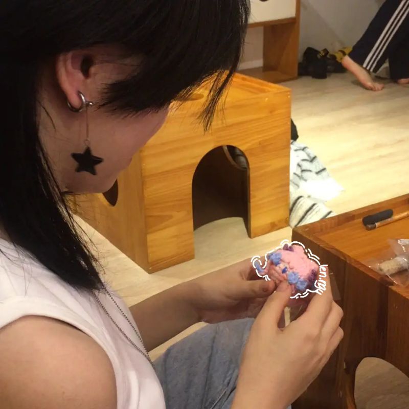 [ KOKOMI ]  Mochi len móc khóa Kokomi Genshin Impact