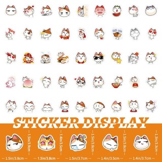 Set 50/100 miếng sticker hình dán chống nước